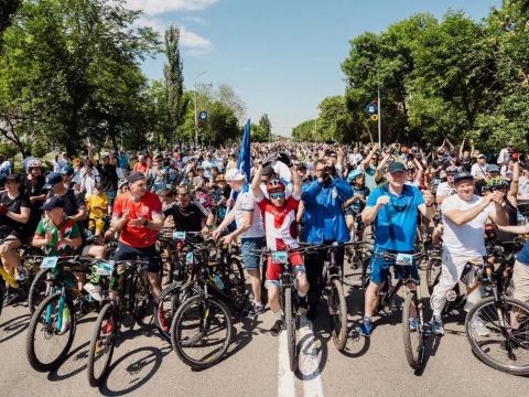 Оренбург принял IV Всероссийский велопробег «Всемирный день велосипедиста»!